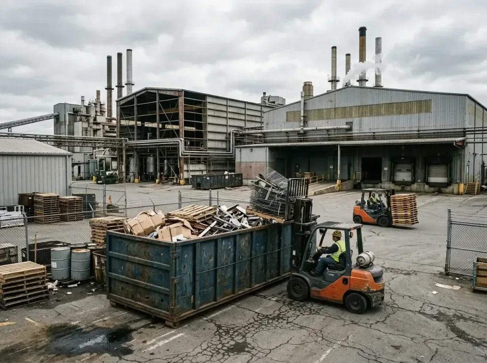 industrial-factory-scrap-conta-003 — frequently asked questions, Cheap Roll-off Dumpster Rentals in Whitmore Lake, MI